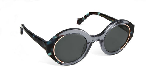Anna C0828 Gray/Tortoiseshell Green