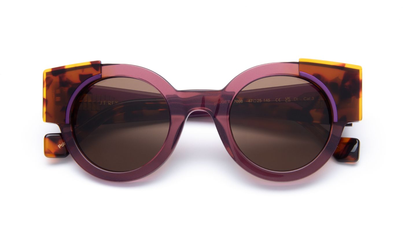 Bridget C7098 Plum/Tortoiseshell