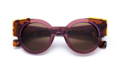 Bridget C7098 Plum/Tortoiseshell