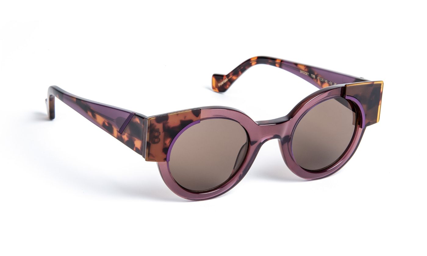 Bridget C7098 Plum/Tortoiseshell