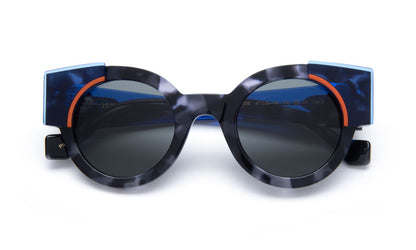 Bridget C9026 Tortoiseshell Silver/Blue