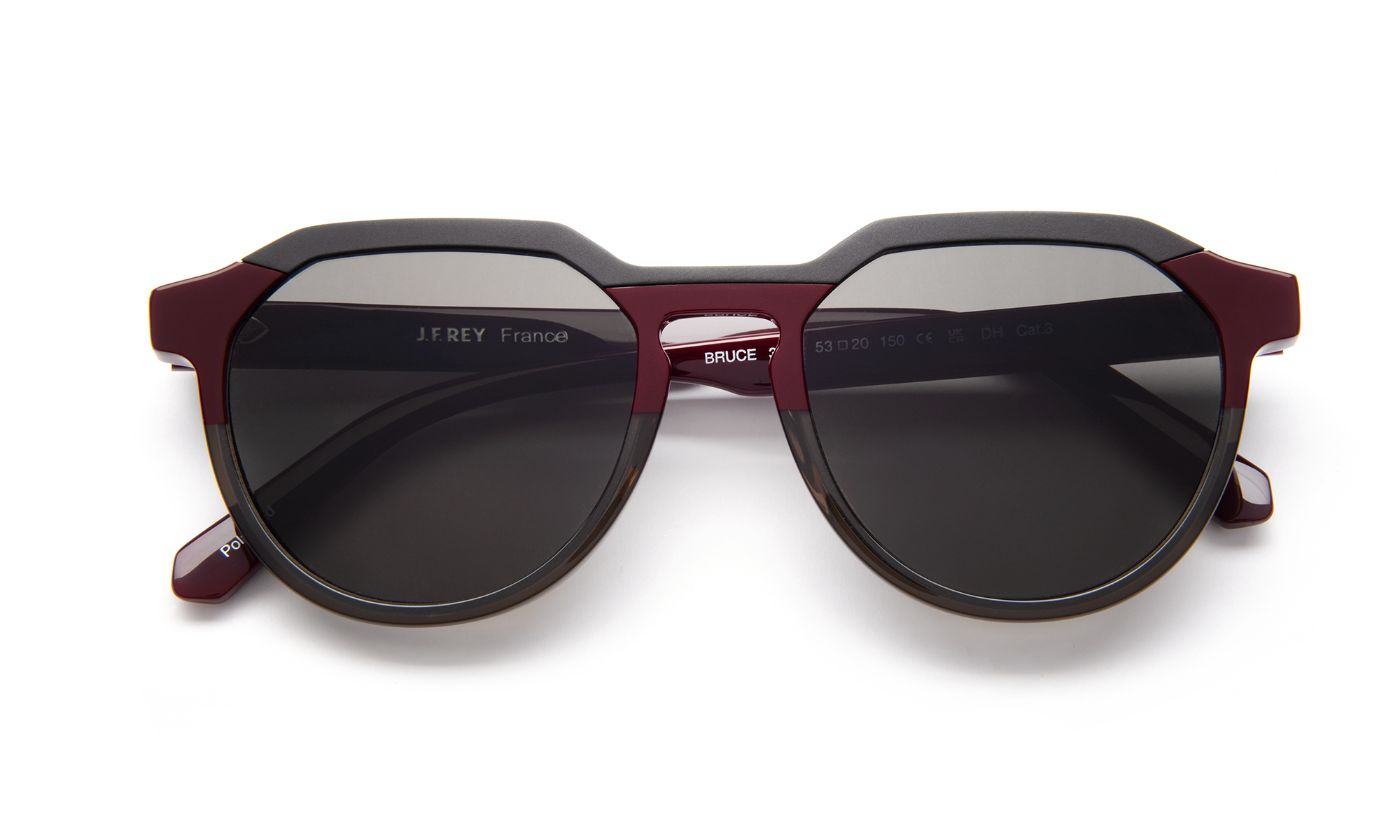 Bruce C3600 Aluminium Black/Burgundy Green/Gray Ar