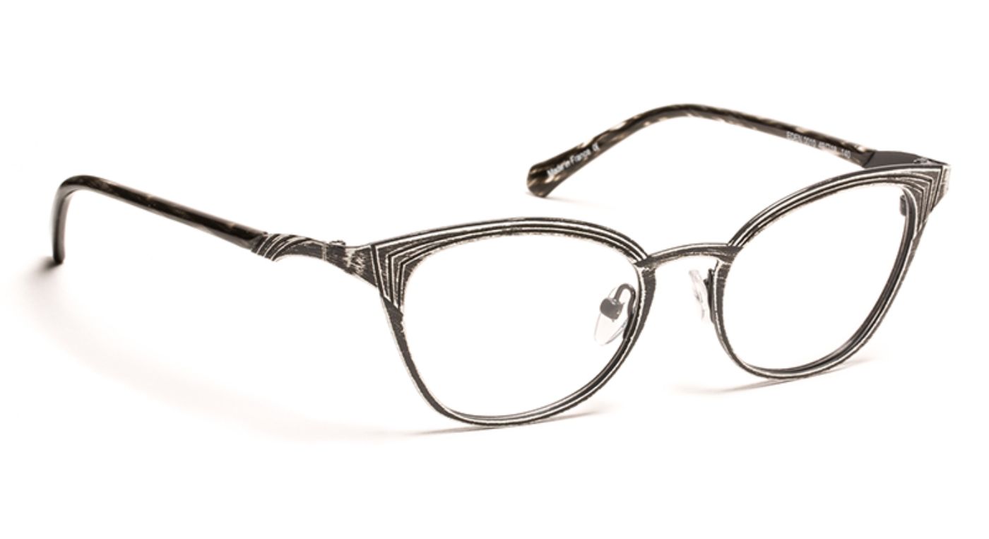 Eden C0010 Black/White Velvet Burnout