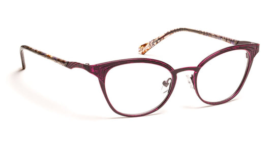 Eden C8275 Fuchsia/Crimson Velvet Burnout