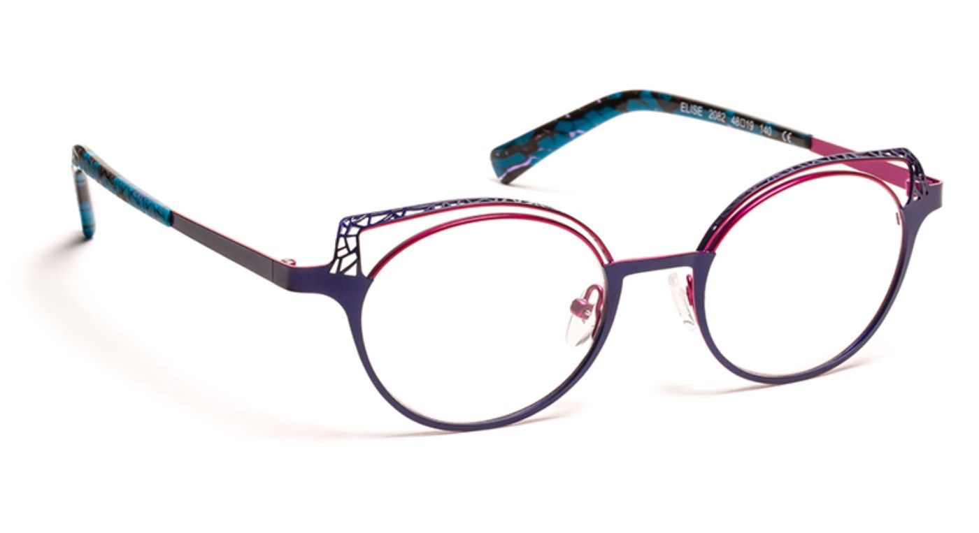 Elise C2082 Blue/Fuchsia