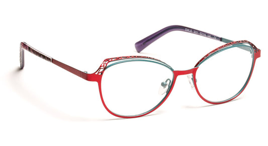 Emilie C3021 Red/Sky Blue