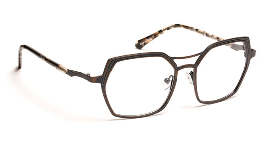 Exquise C9020 Brown Velvet Burnout Blue