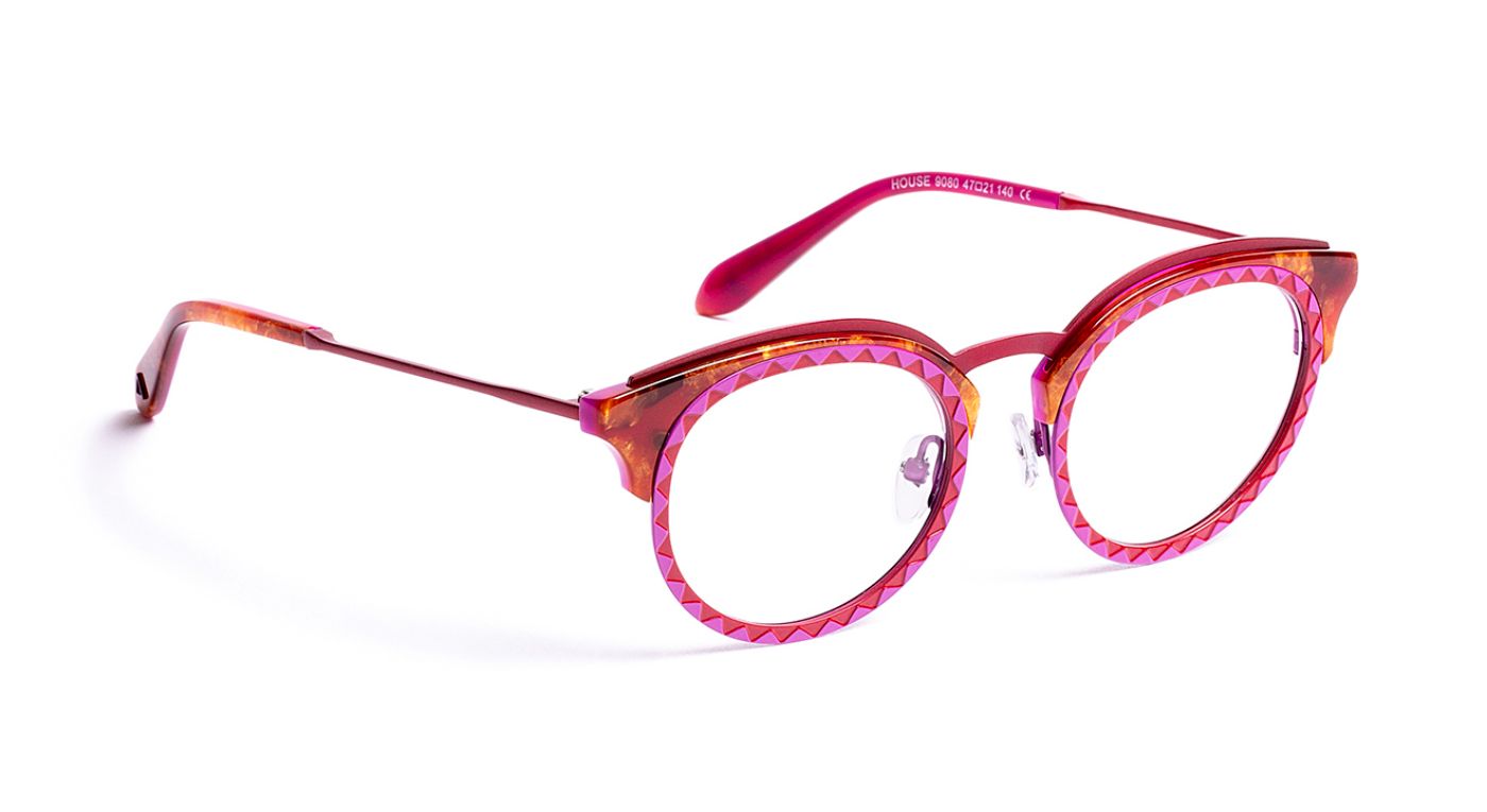 House C9080 Tortoiseshell Gold/Fuchsia