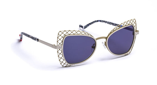 Kristal C1010 Ivory/Shiny Silver/Blue