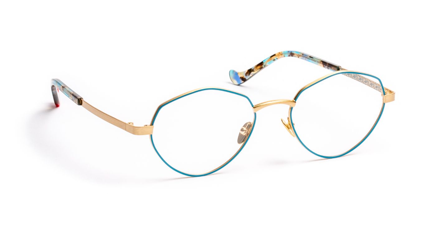 Lexy C2555 Blue/Gold Brushed