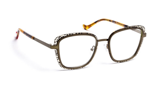 Louisa C4090 Khaki/Brown Leopard