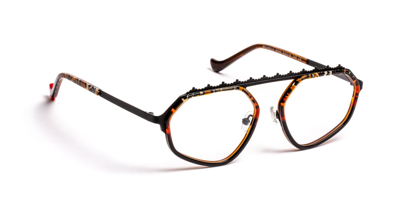 Michele C9050 Tortoiseshell/Black Satin