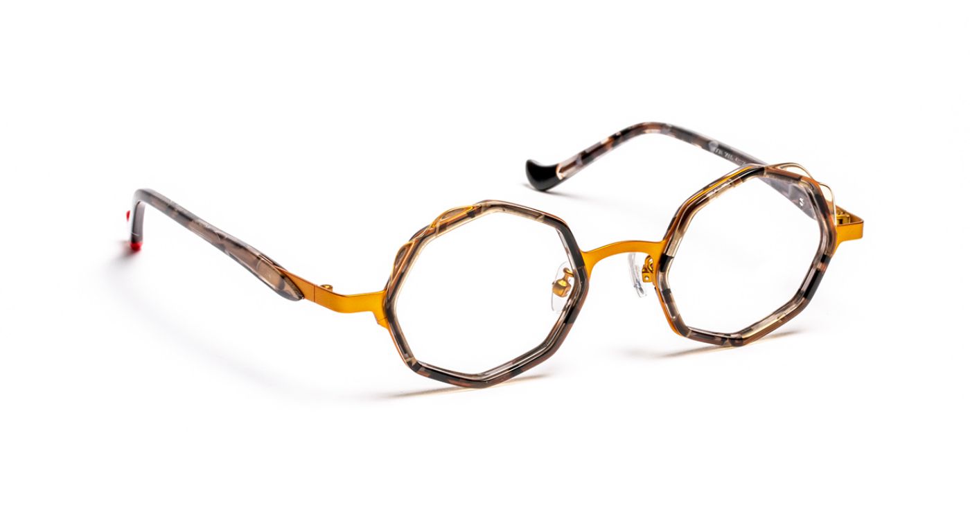 Moon C2055 Tortoiseshell/Yellow Satin