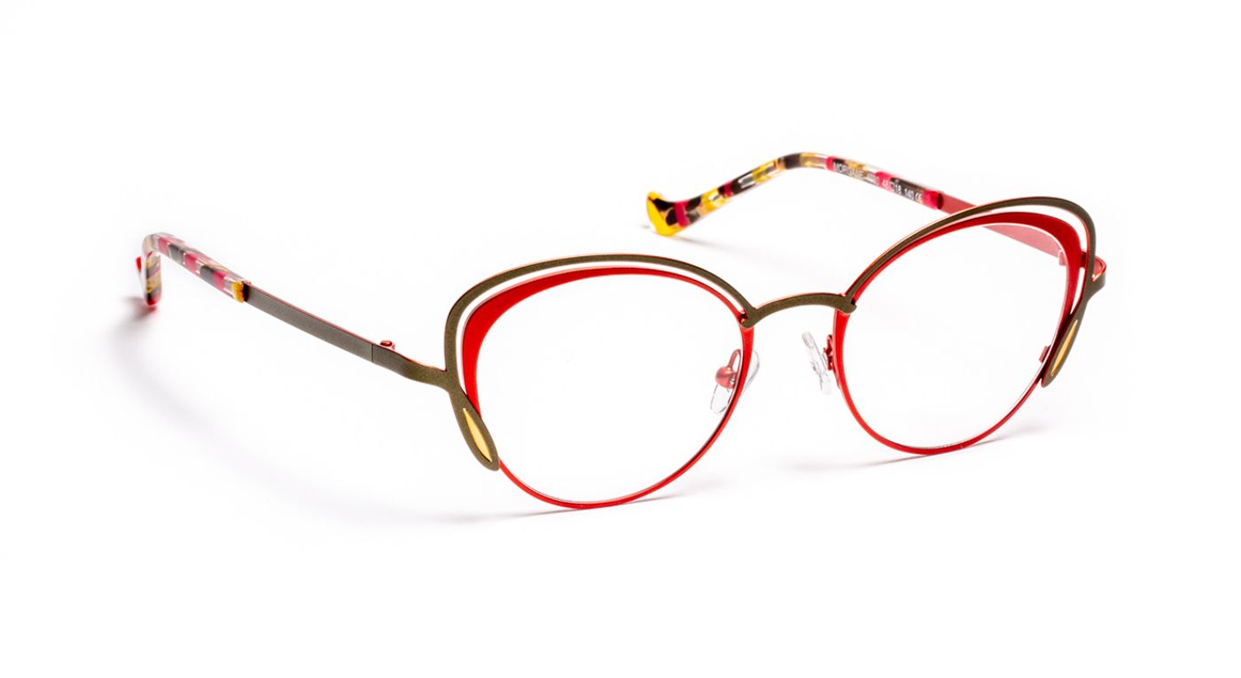 Morgane C4030 Khaki/Red