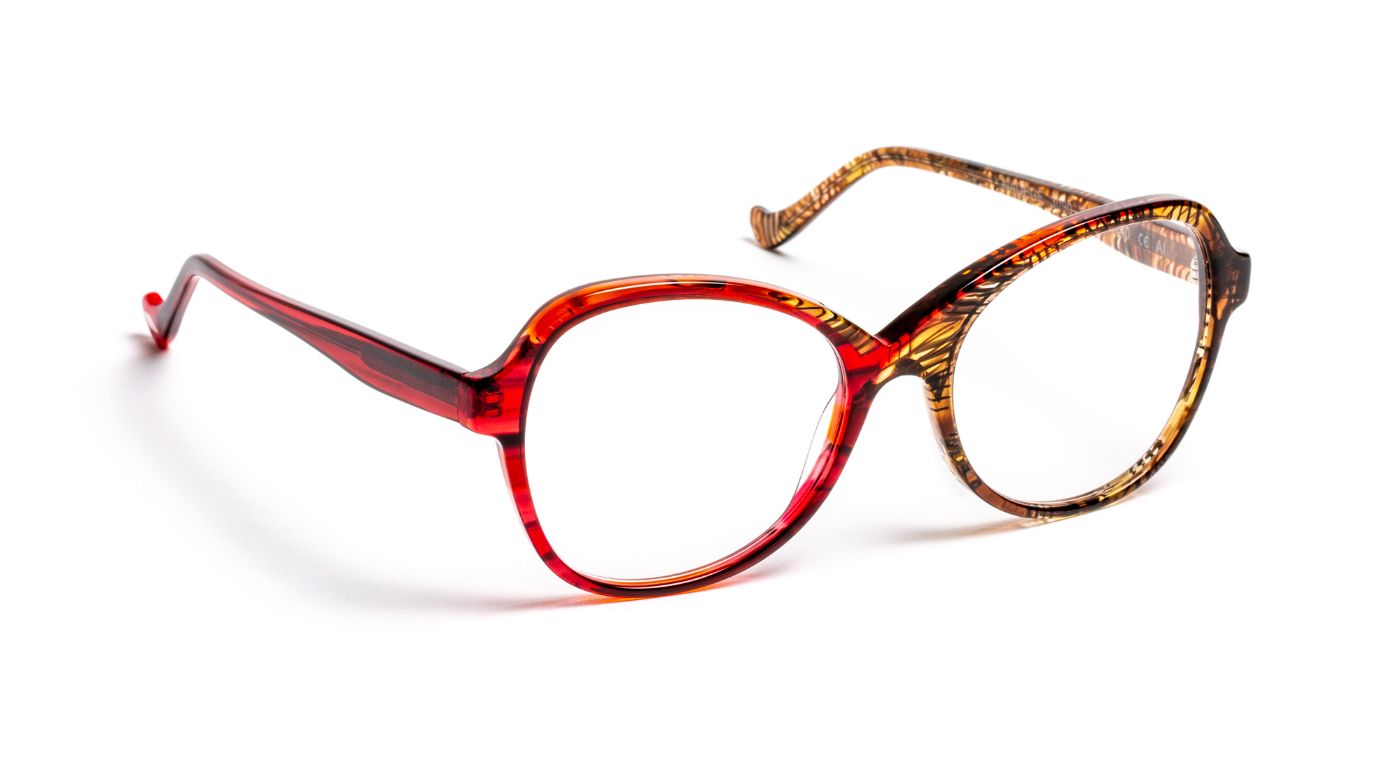 Nadege C3090 Red/Mesh Brown