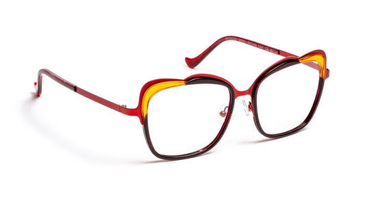 Nanou C3060 Burgundy/Orange/Red