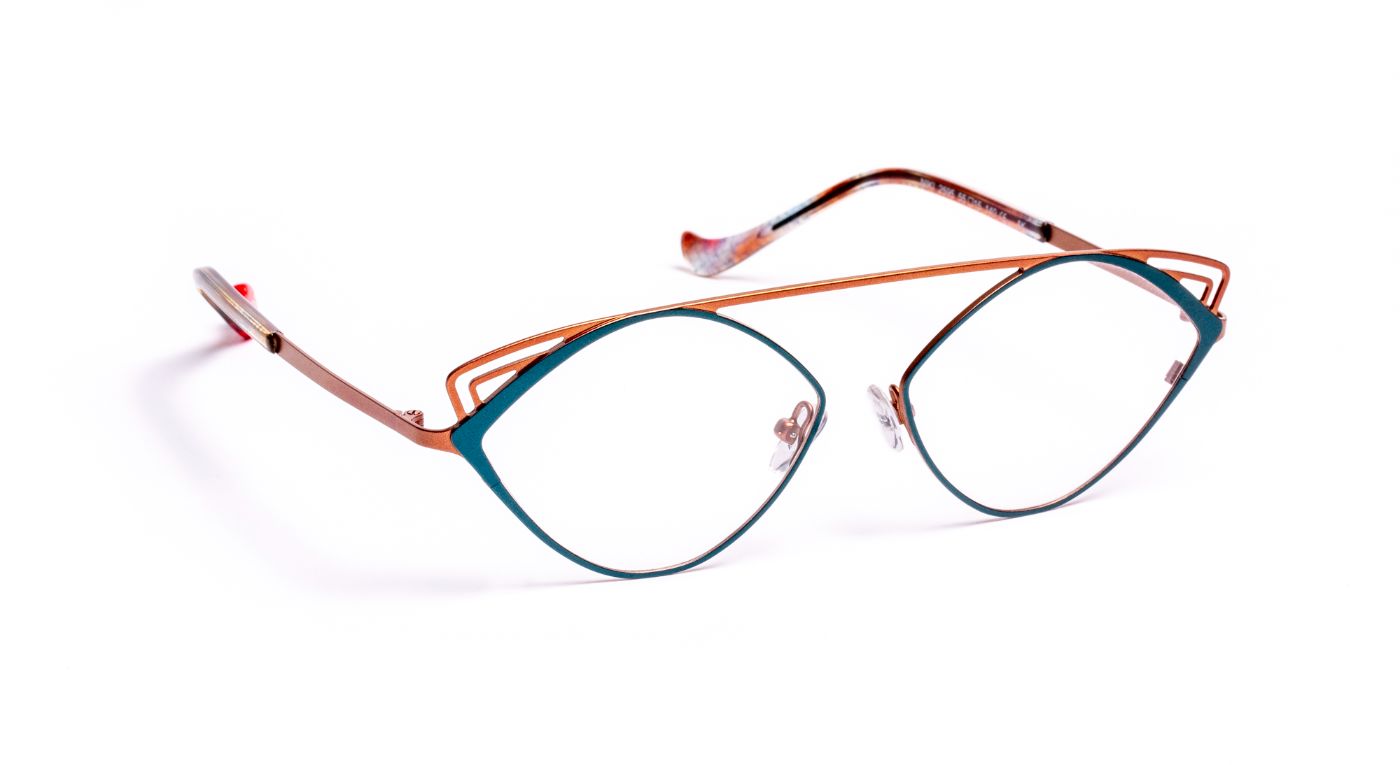 Niki C2595 Teal Blue/Brown