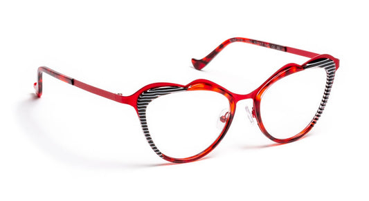 Ninette C3000 Red/Striped Black