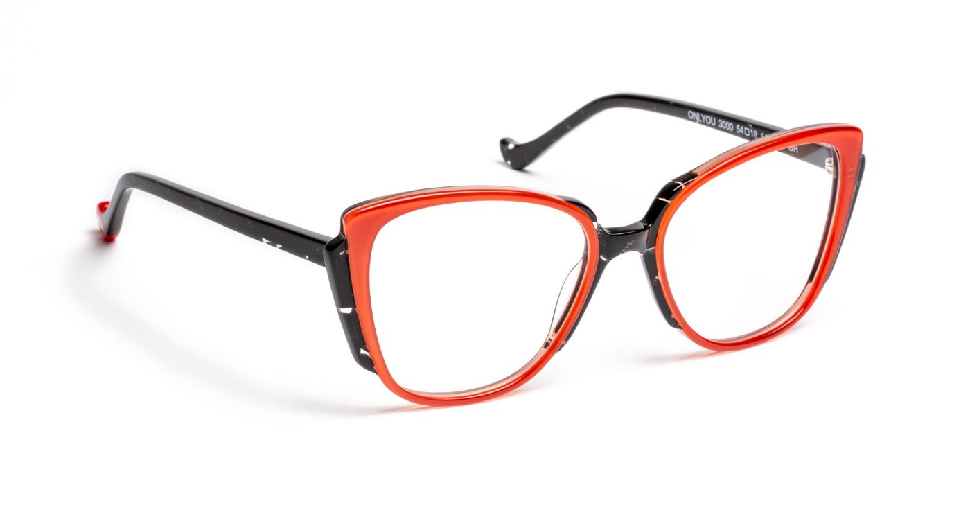 Onlyou C3000 Red/Black Glitter