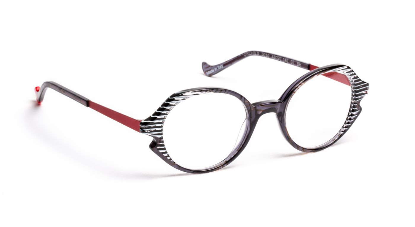 Orchild C0010 Gray/Black White Striped