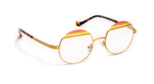 PATTY C5030 Satin Gold/Coral