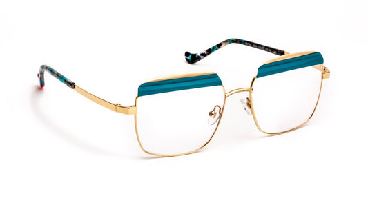 Petra C5524 Gold/Blue Peacock