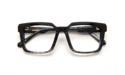 Columbus C0825 Black Striped/Blue Laine