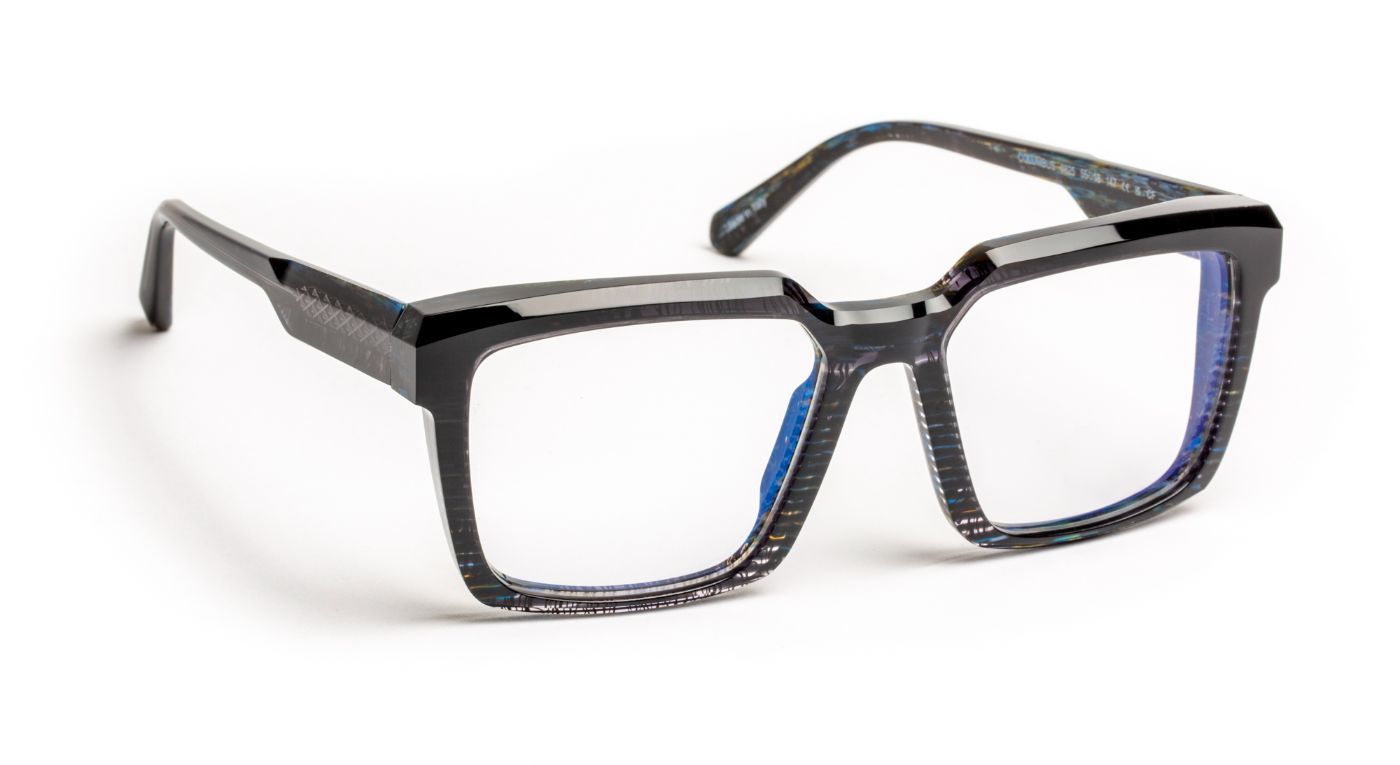 Columbus C0825 Black Striped/Blue Laine