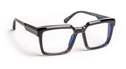 Columbus C0825 Black Striped/Blue Laine