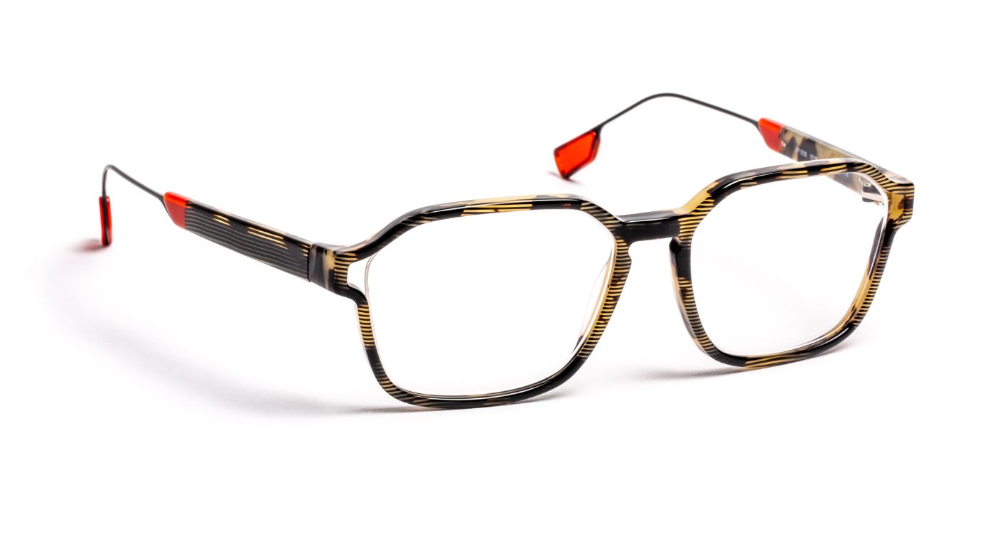 JF1506 C0530 Black Tortoiseshell/Red