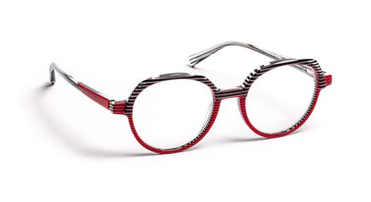 JF1512 C3005 Red D/Black Striped