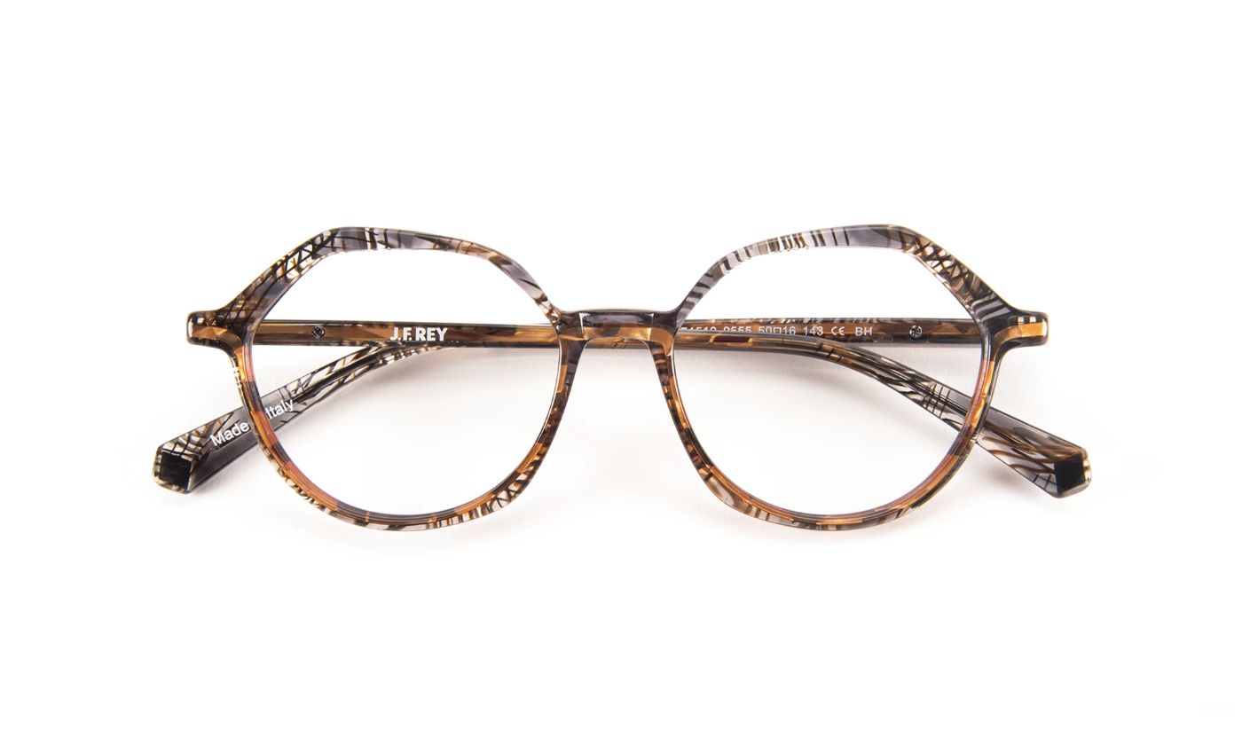 JF1519 C0555 Gray Floral/Tortoiseshell Beige