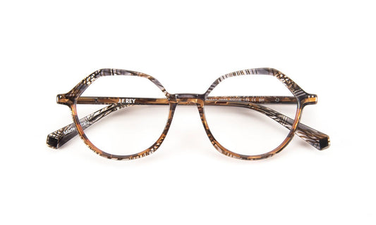 JF1519 C0555 Gray Floral/Tortoiseshell Beige