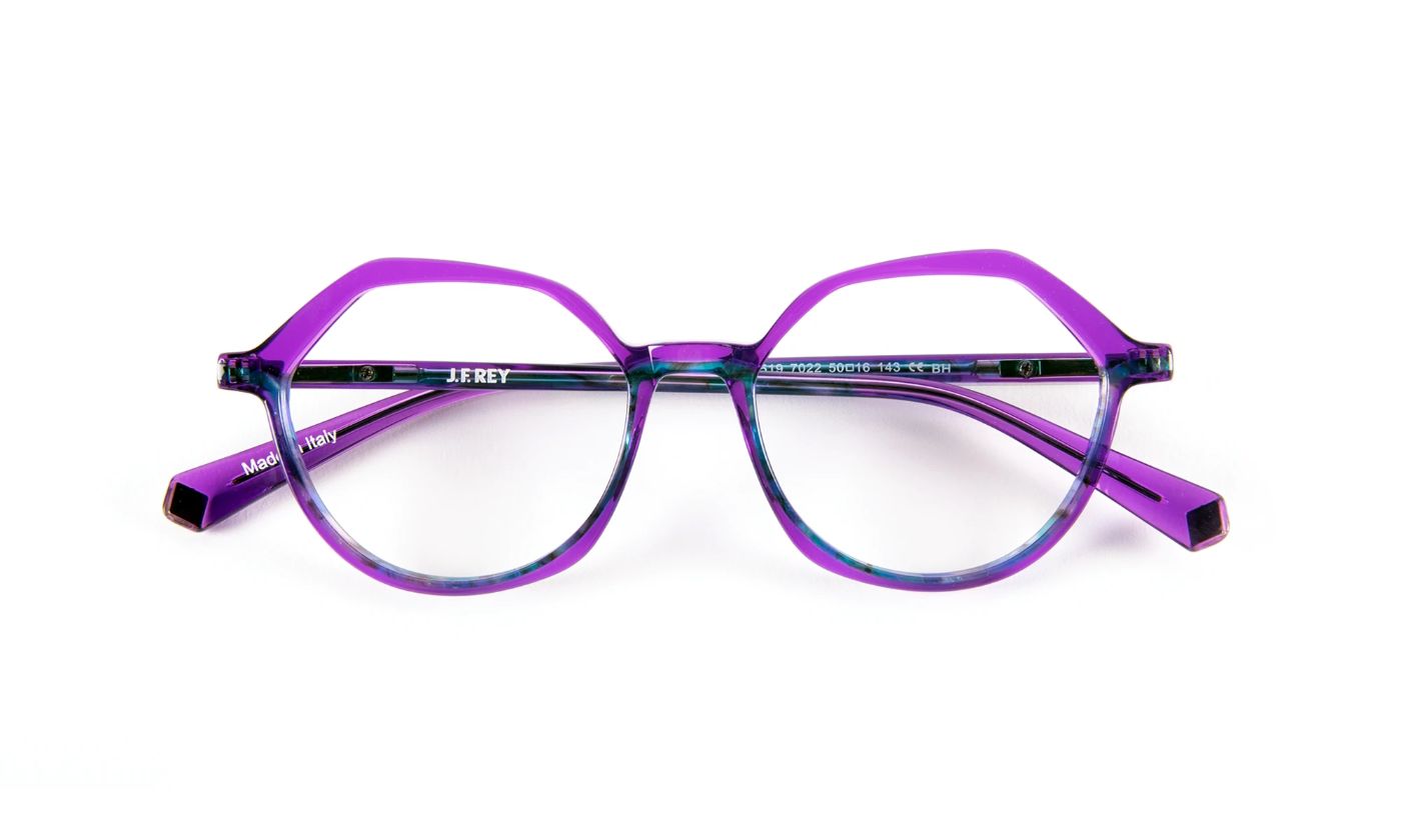 JF1519 C7022 Purple/Blue Transparent