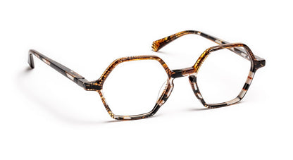 JF1520 C9010 Brown Floral/White Pearly