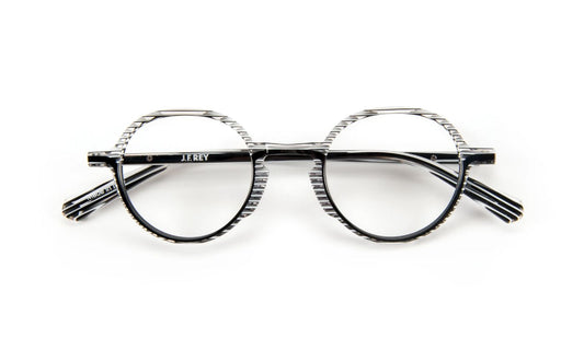 JF1521 C0500 Black White Striped