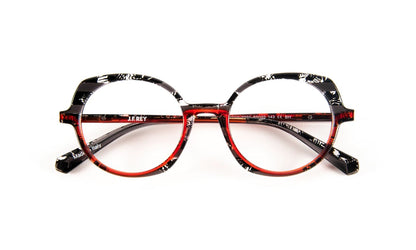 JF1522 C0030 Black Transparent/Red