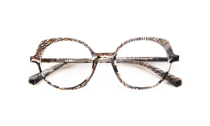 JF1522 C0510 Gray Floral/White Pearly