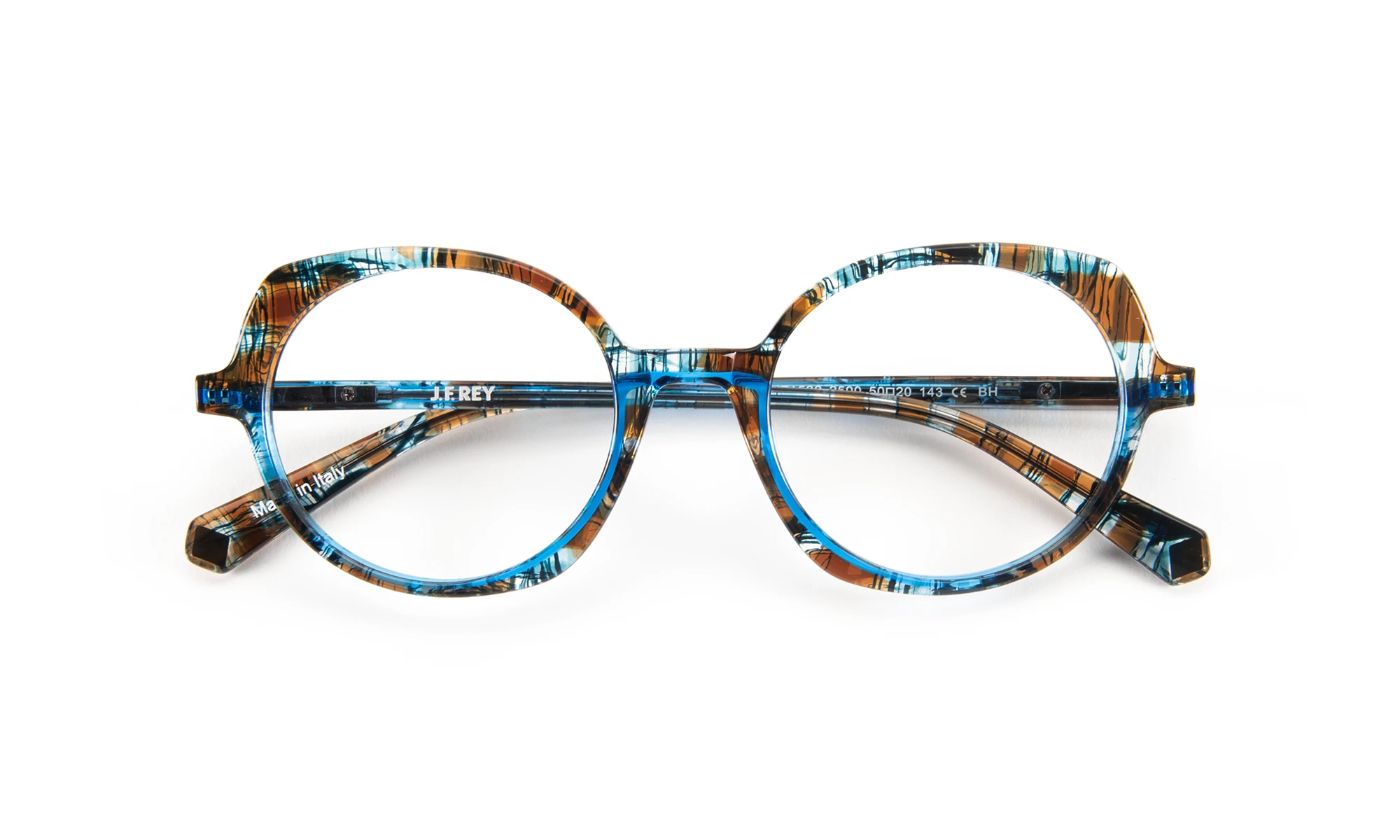 JF1522 C2590 Blue Brown Transparent