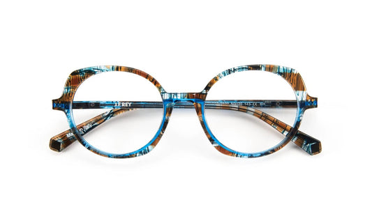 JF1522 C2590 Blue Brown Transparent