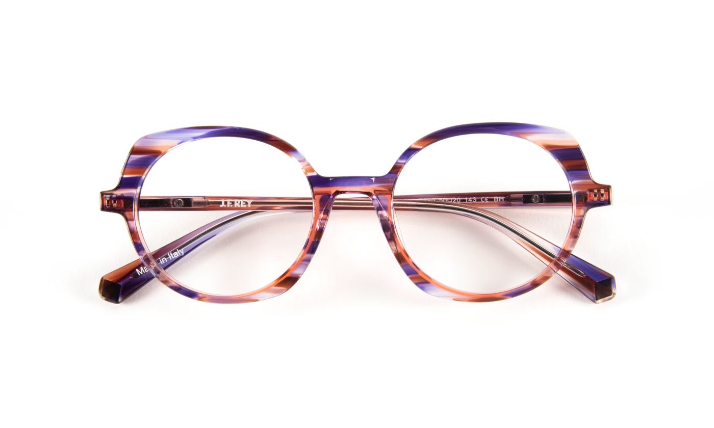 JF1522 C7560 Purple Orange Striped