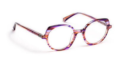 JF1522 C7560 Purple Orange Striped