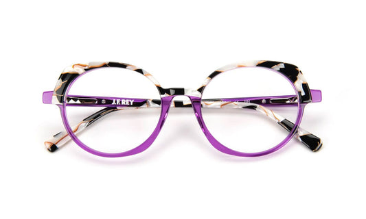 JF1523 C7510 Purple/Chenille Black White