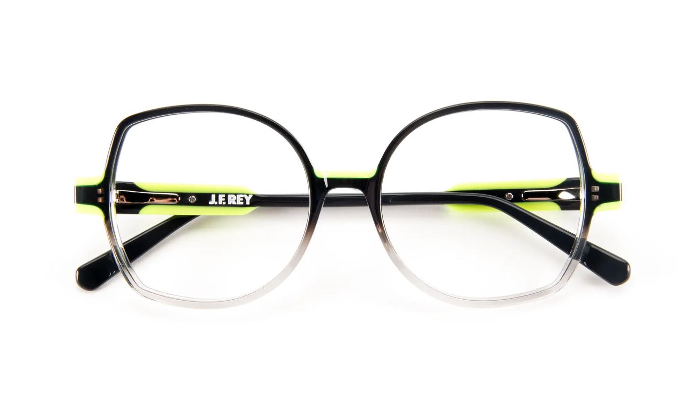 JF1524 C0550 Black Gradient/Green