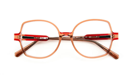 JF1524 C8935 Pink Transparent/Red