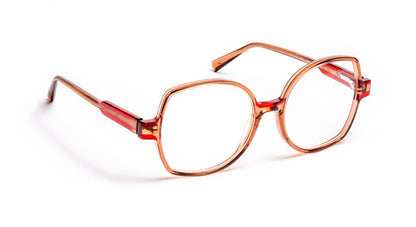 JF1524 C8935 Pink Transparent/Red