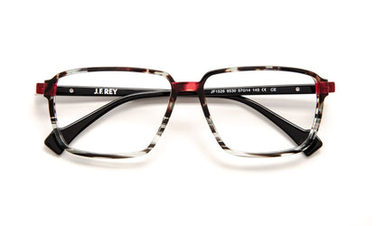 JF1526 C9530 Gradient Tortoiseshell/Red/Black