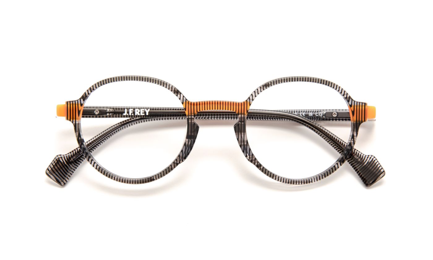 JF1527 C0560 Pixel Gray/Orange