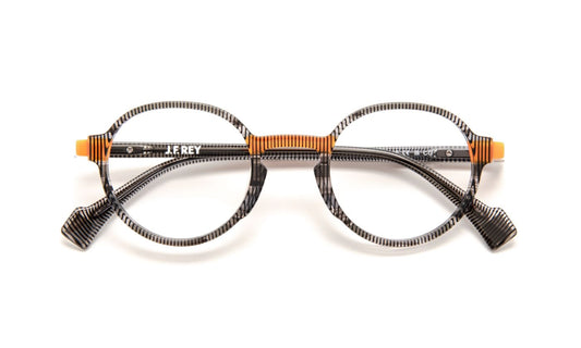 JF1527 C0560 Pixel Gray/Orange