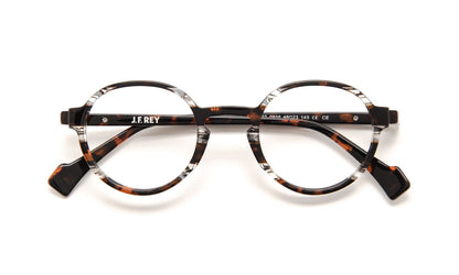 JF1527 C0935 Tortoiseshell Gray/Burgundy